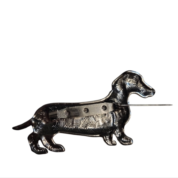 Whimsical Dachshund Brooch - Picture 8 of 8
